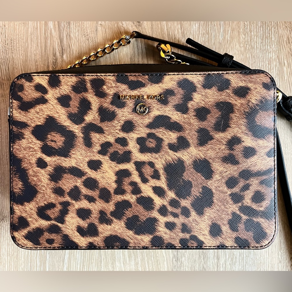 Michael Kors Leopard Crossbody Bag